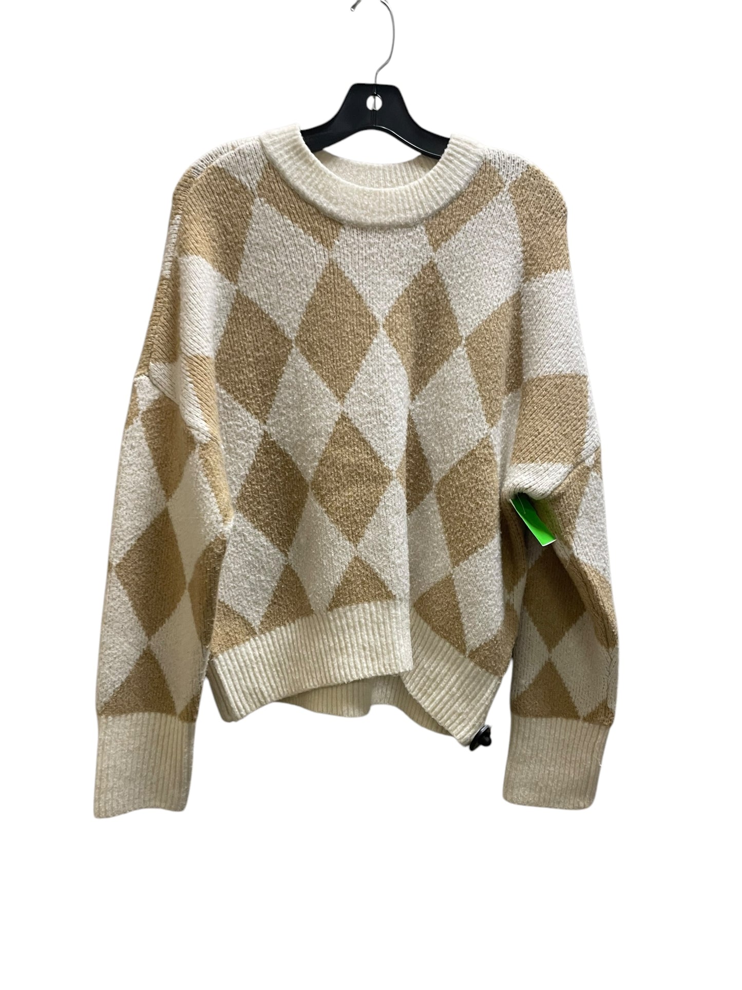 Sweater By Abercrombie And Fitch In Tan, Size: M