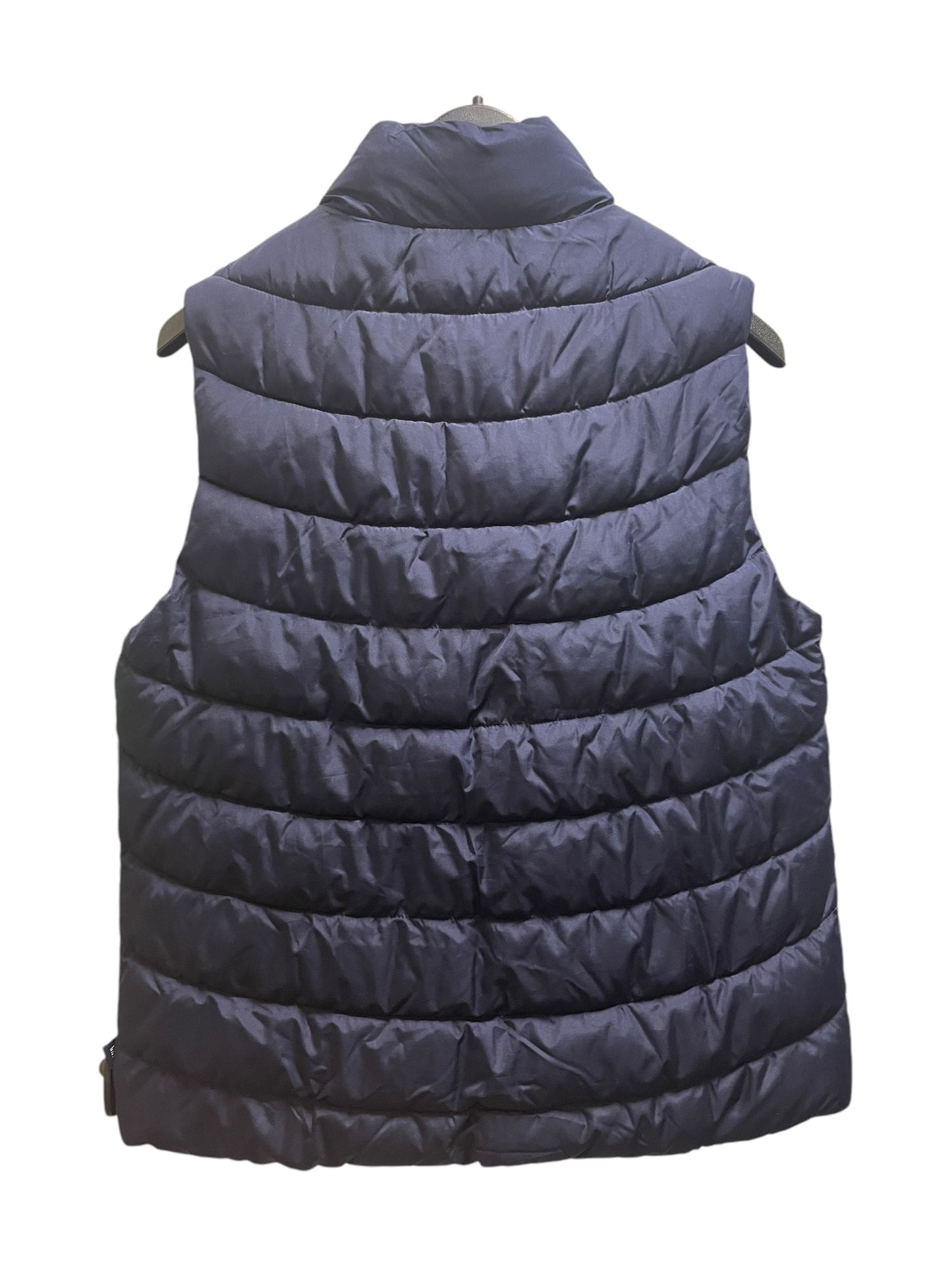 Vest Puffer & Quilted By Gap In Blue, Size: M