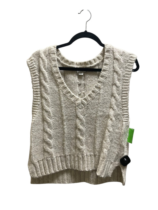 Vest Sweater By American Eagle In Grey, Size: S