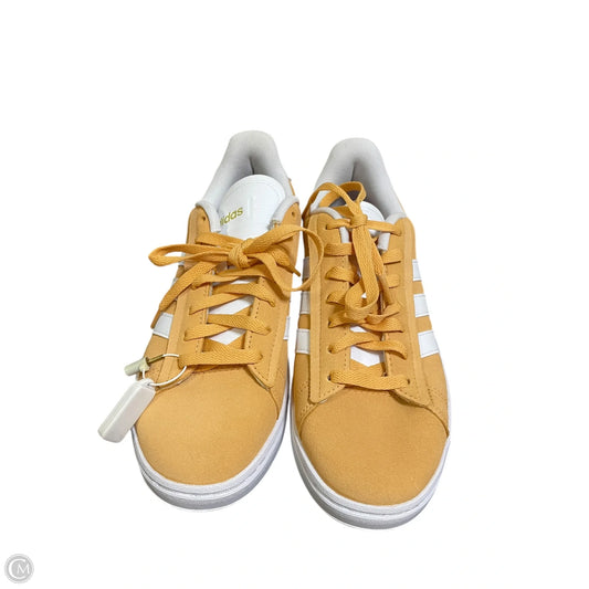 Shoes Sneakers By Adidas In Orange, Size: 8.5