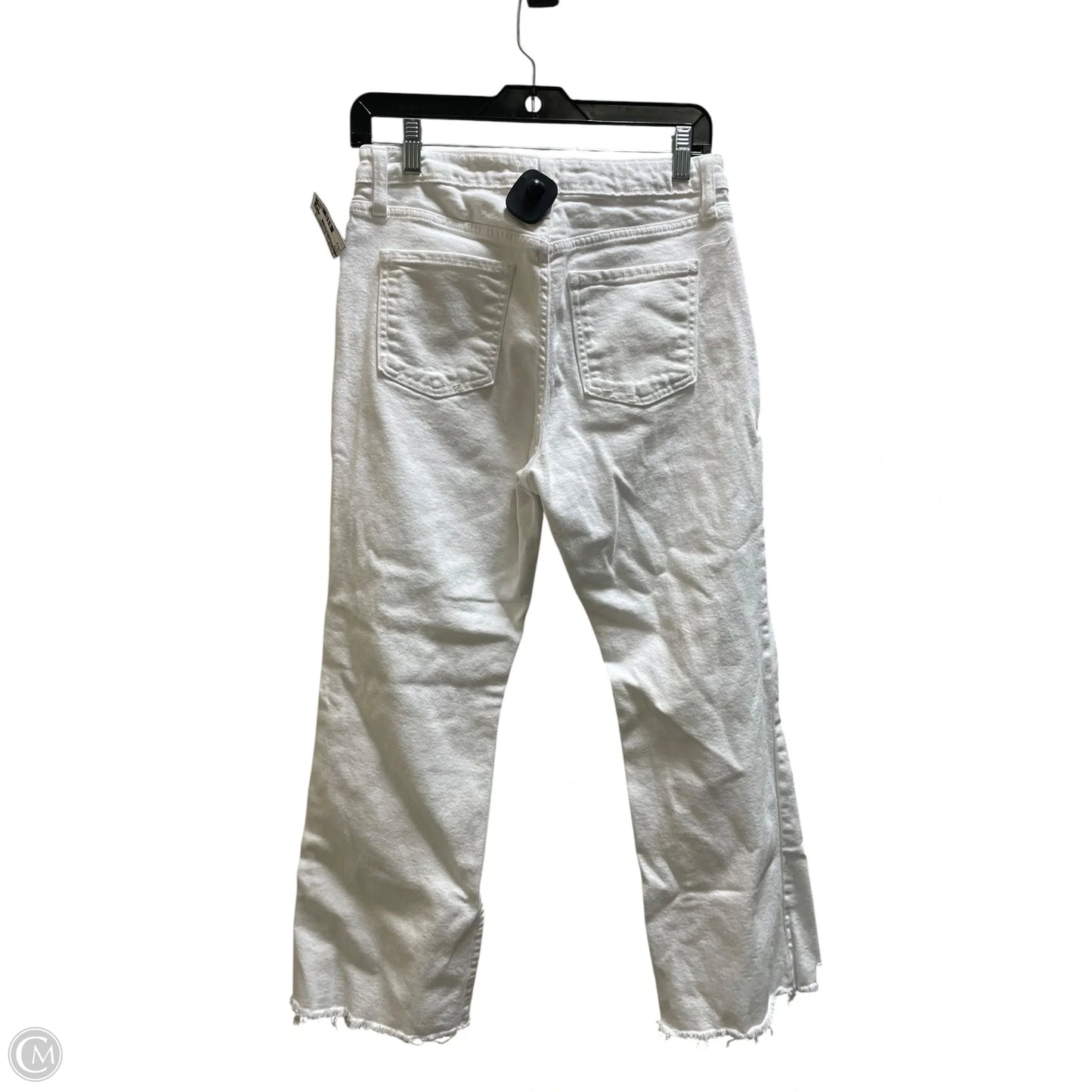 Jeans Straight By Clothes Mentor In White, Size: 6
