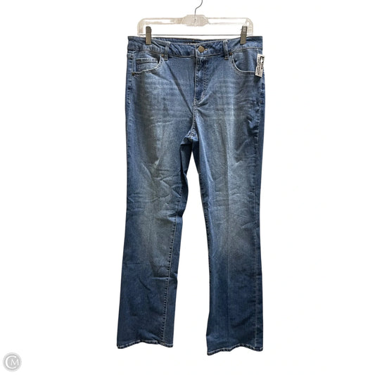Jeans Straight By Clothes Mentor In Blue Denim, Size: 12