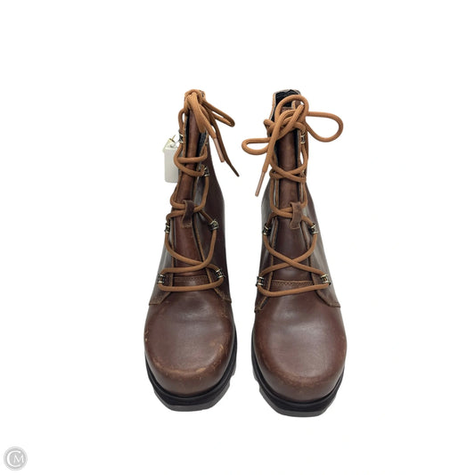 Boots Ankle Flats By Sorel In Brown, Size: 7.5