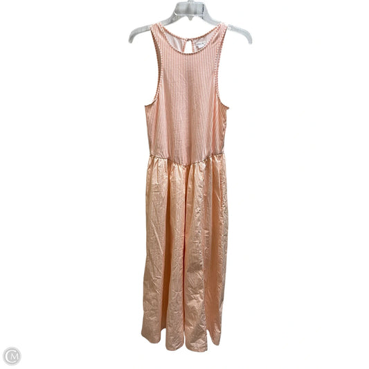 Dress Casual Maxi By Kimichi Blue In Orange, Size: L