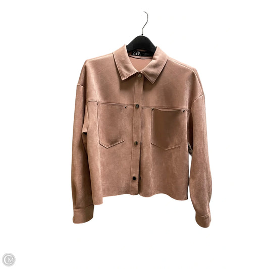 Jacket Other By Zara In Pink, Size: Xs