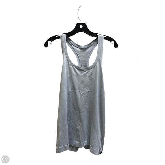 Athletic Tank Top By Lululemon In Blue, Size: 6