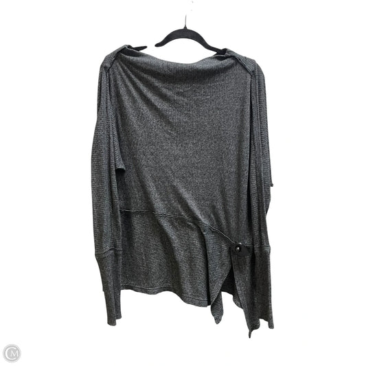 Top Long Sleeve By We The Free In Grey, Size: L