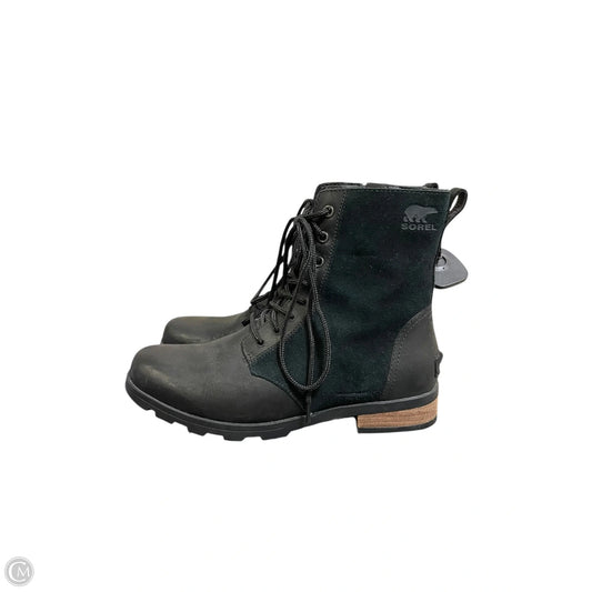 Boots Ankle Flats By Sorel In Black, Size: 8.5