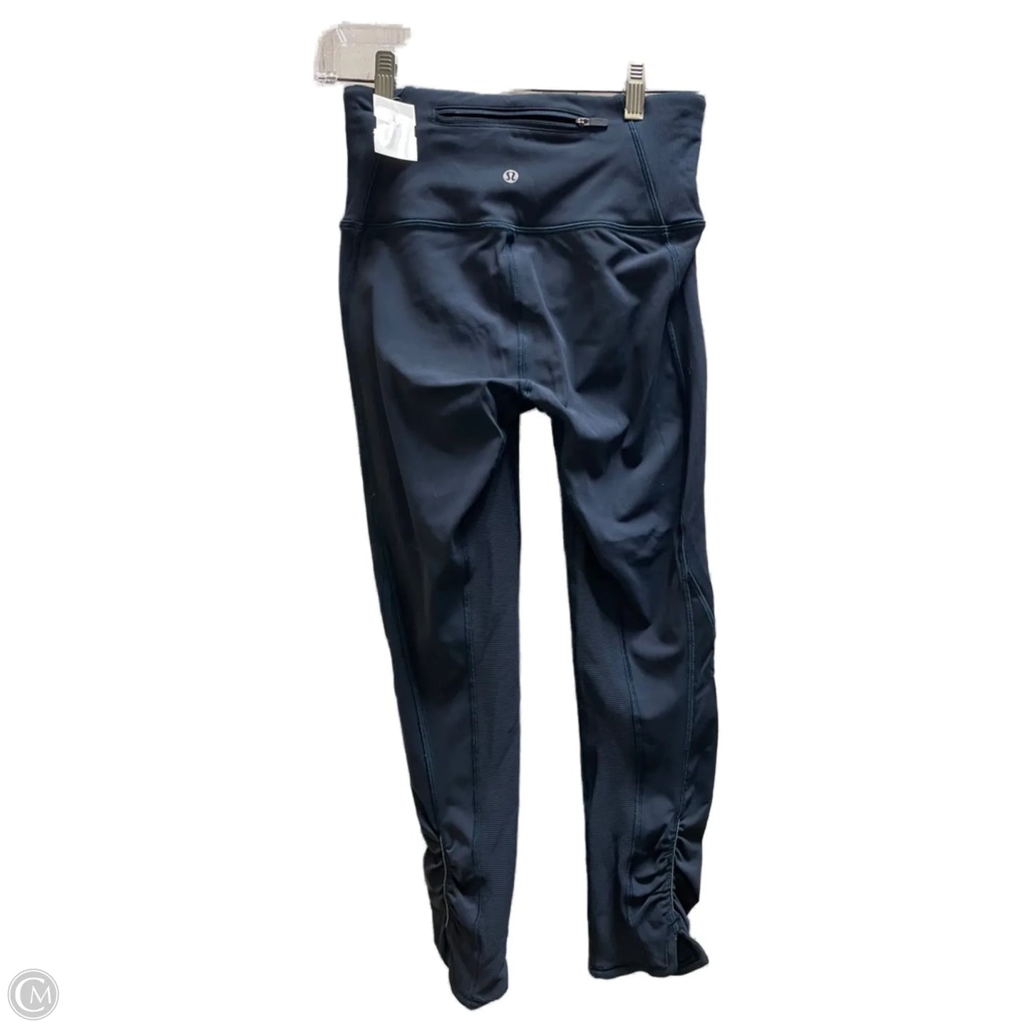 Athletic Leggings By Lululemon In Navy, Size: 4
