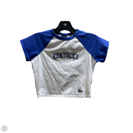 Top Short Sleeve By Clothes Mentor In White, Size: Xs