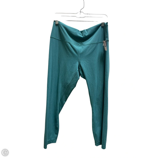 Athletic Leggings By Lululemon In Green, Size: 14
