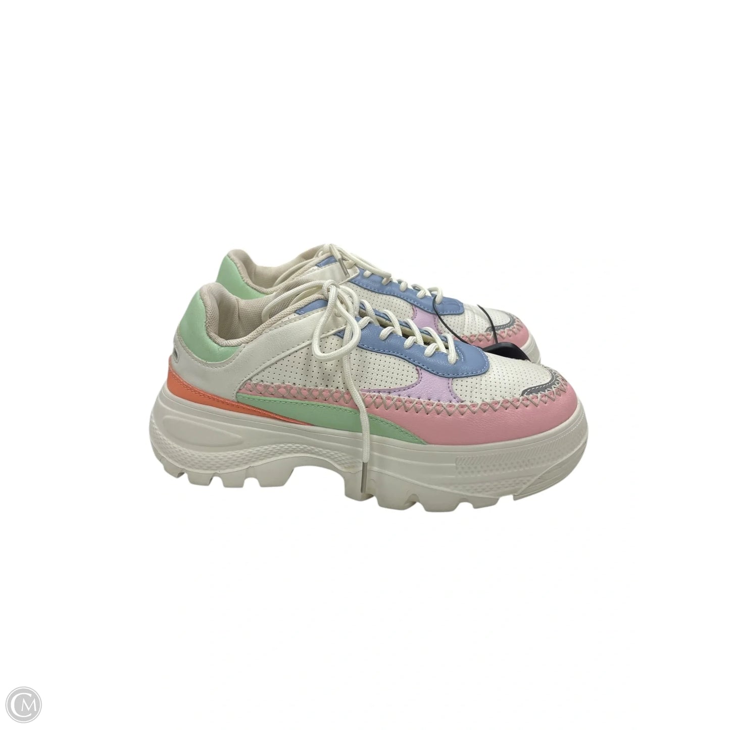 Shoes Sneakers By Clothes Mentor In Multi-colored, Size: 9