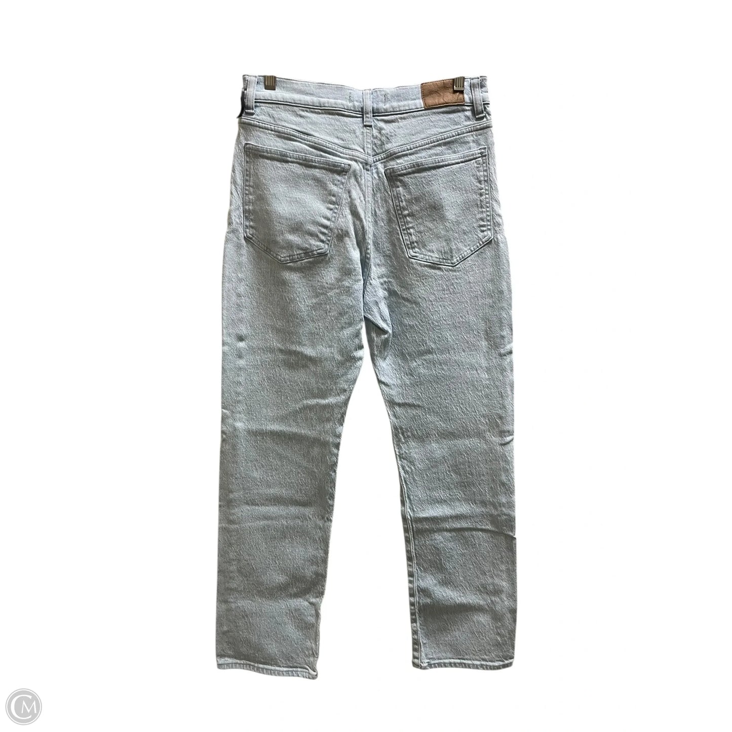 Jeans Straight By Madewell In Blue Denim, Size: 6