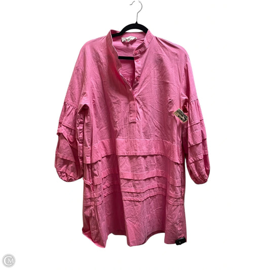 Dress Casual Short By Pomander Place In Pink, Size: S
