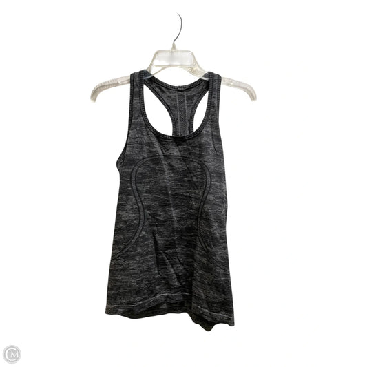 Athletic Tank Top By Lululemon In Grey, Size: 8