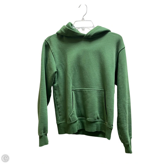 Sweatshirt Hoodie By Tna In Green, Size: Xs