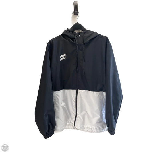 Jacket Windbreaker By Hurley In Black, Size: L