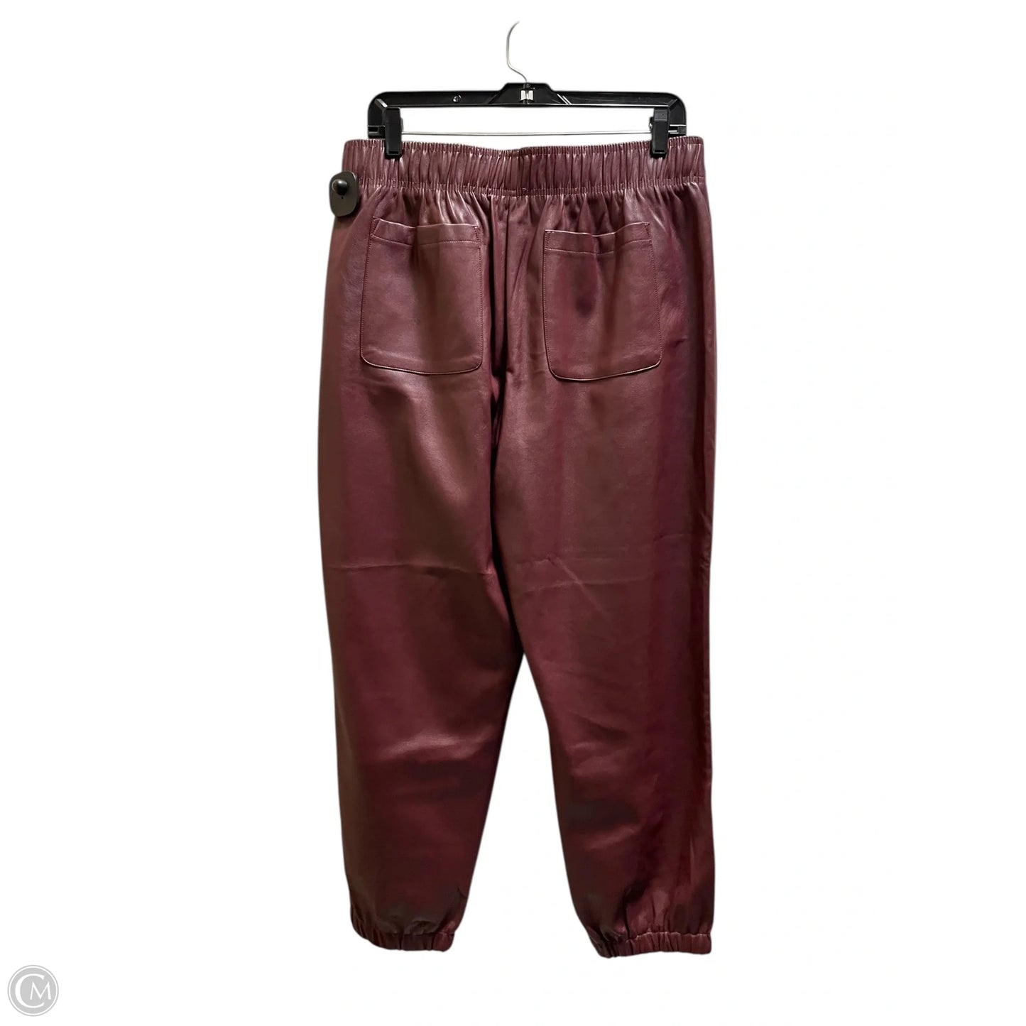 Pants Joggers By Anthropologie In Maroon, Size: L