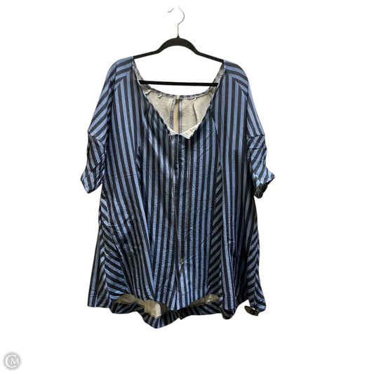 Romper By Clothes Mentor In Blue, Size: Xl