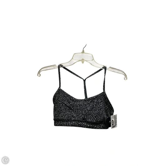 Athletic Bra By Lululemon In Black, Size: 4