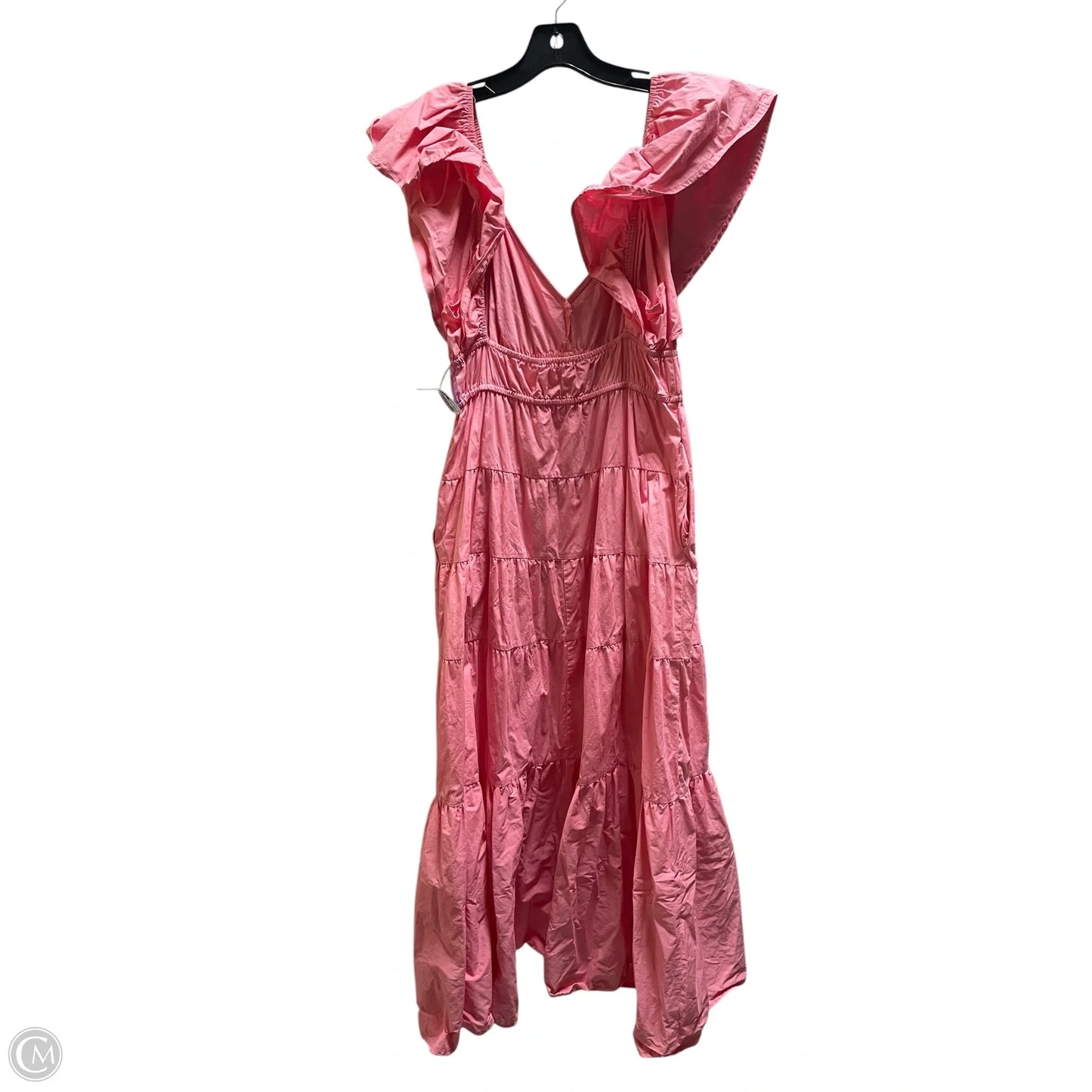 Dress Casual Midi By Clothes Mentor In Pink, Size: M