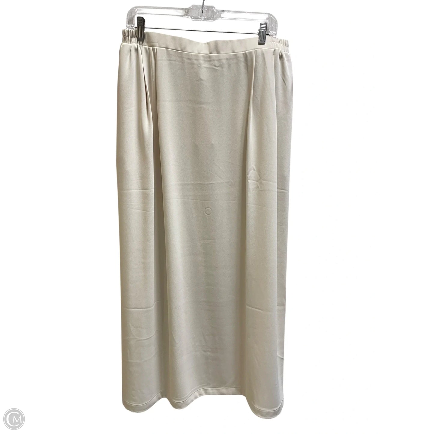 Skirt Set 2pc By Melloday In Cream, Size: Xl