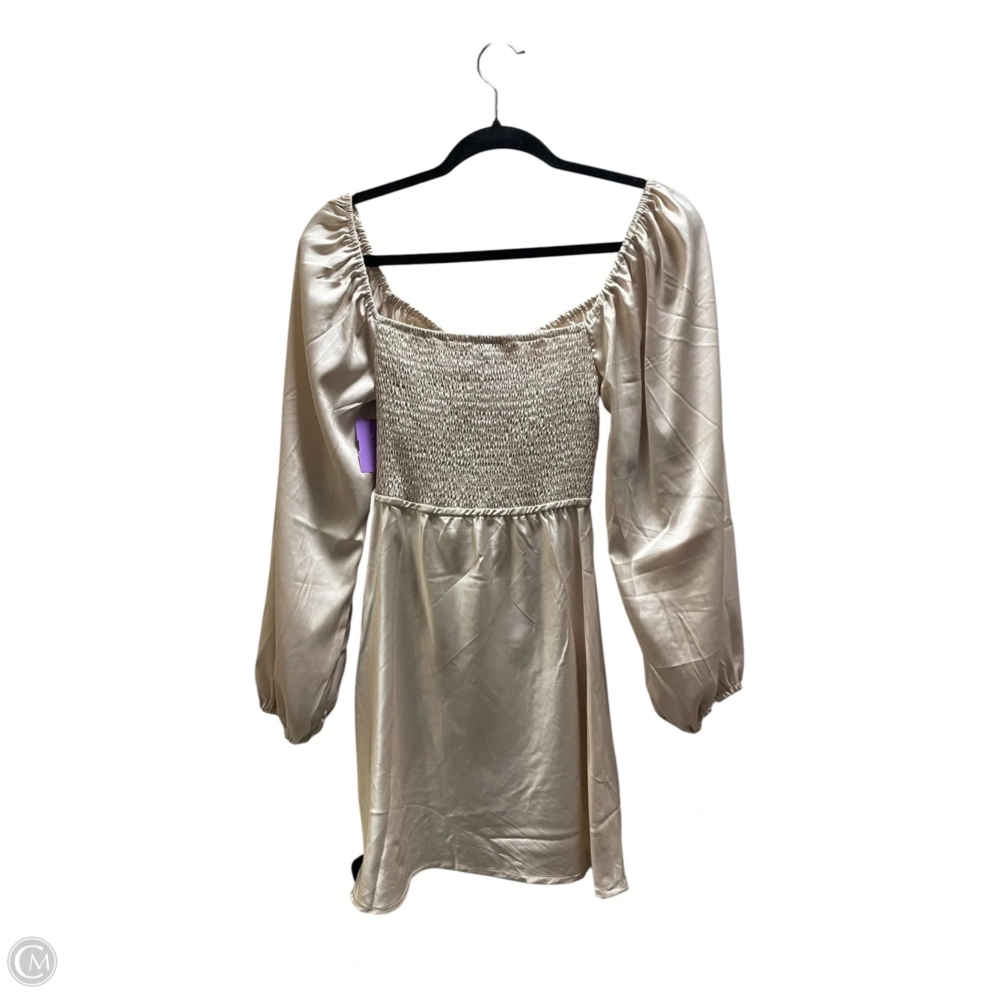 Dress Casual Short By Princess Polly In Gold, Size: S