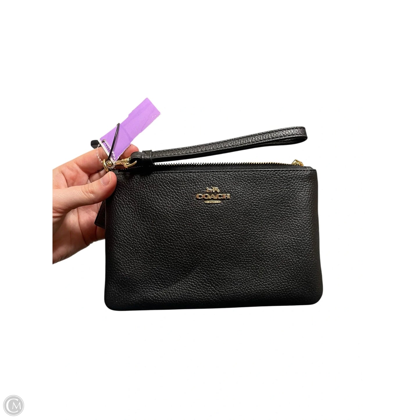 Wristlet Designer By Coach, Size: Medium