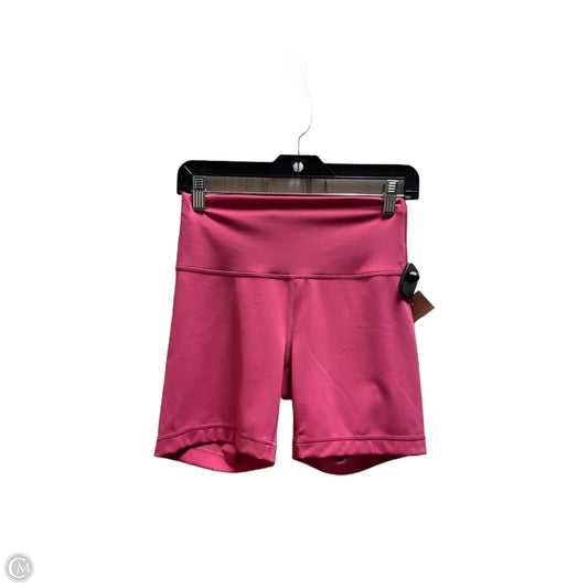 Athletic Shorts By Lululemon In Pink, Size: 8