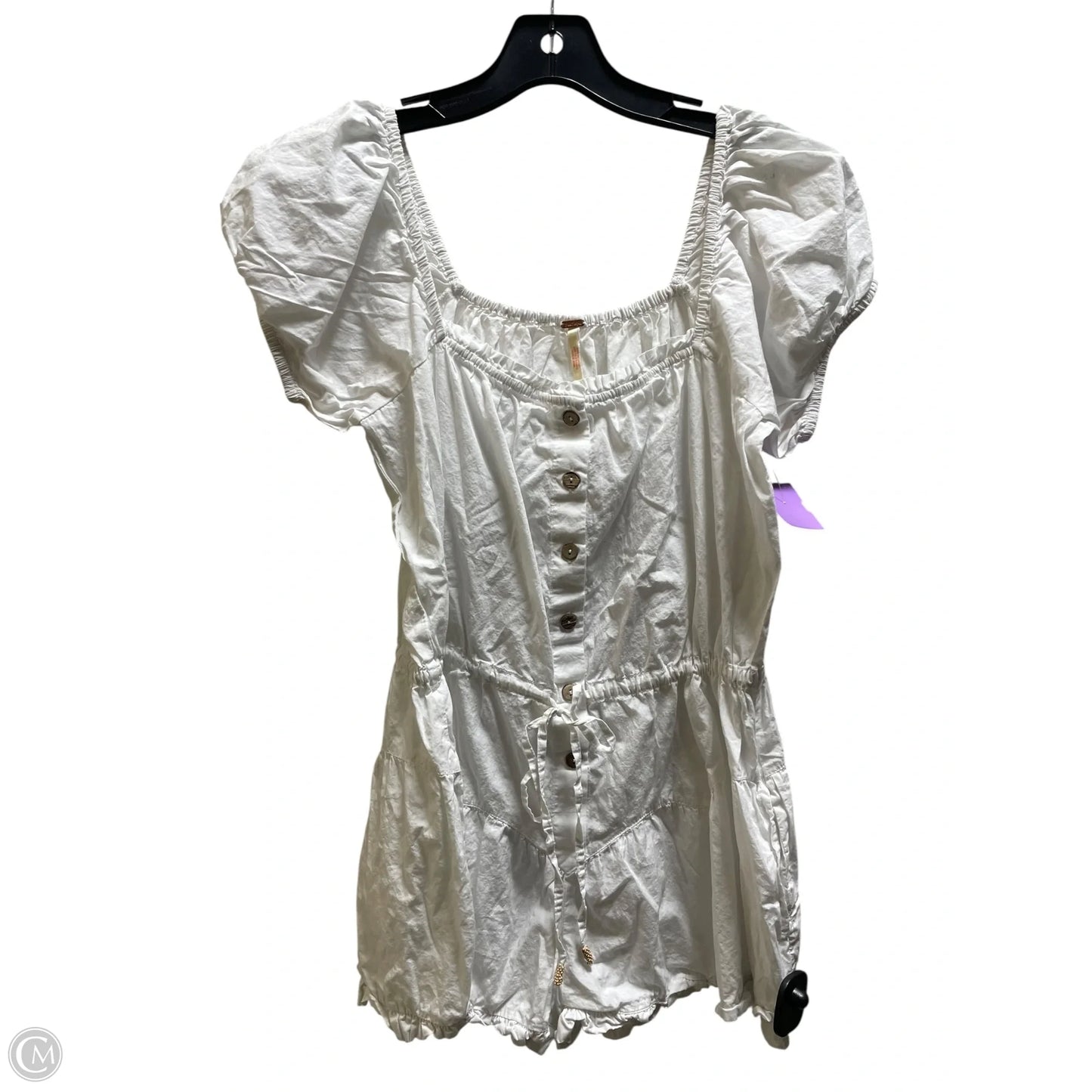 Romper By Free People In White, Size: Xs