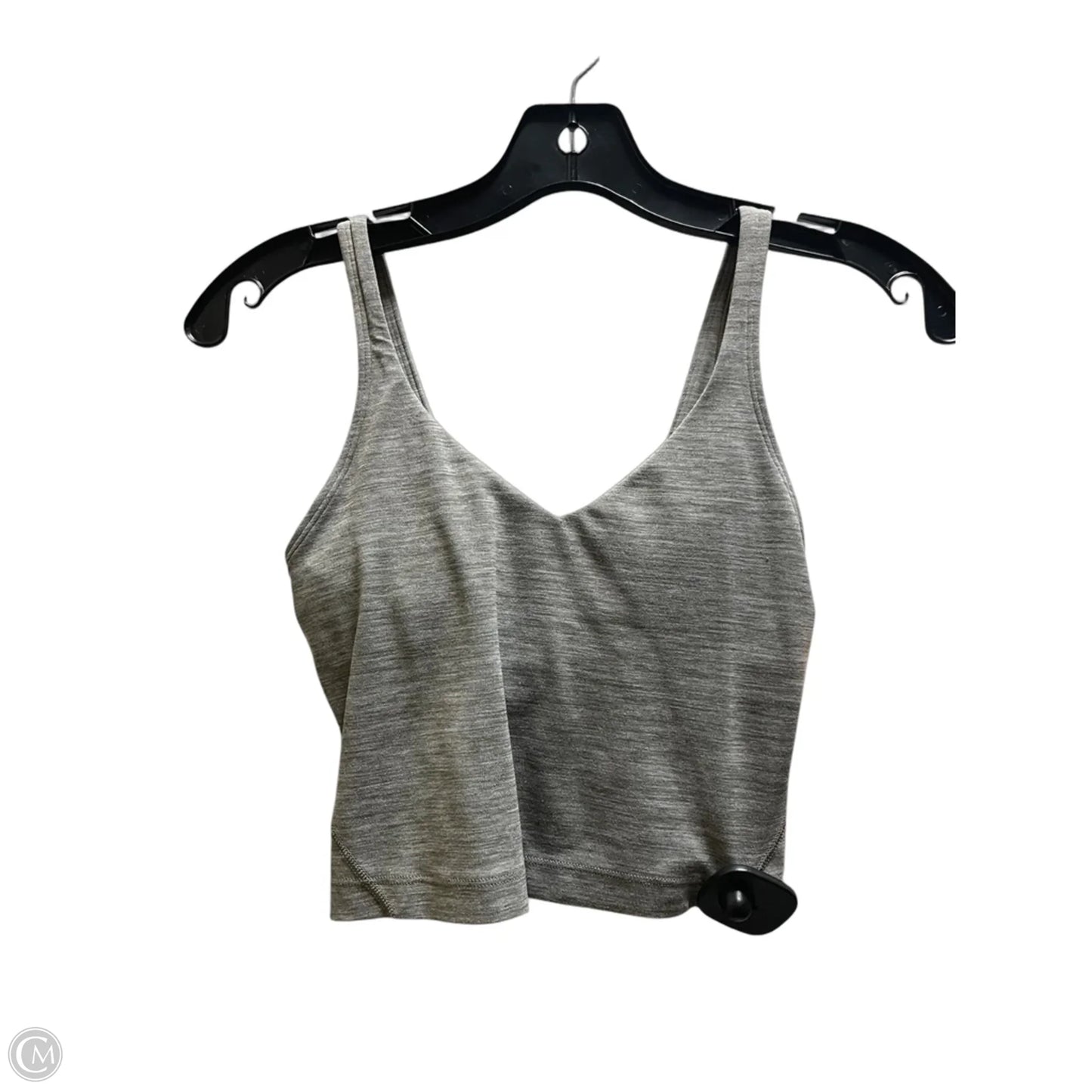 Athletic Tank Top By Lululemon In Grey, Size: 2