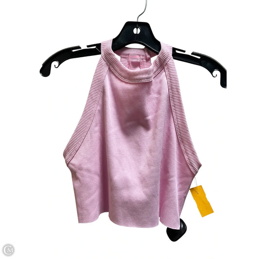 Top Sleeveless By Free People In Pink, Size: M