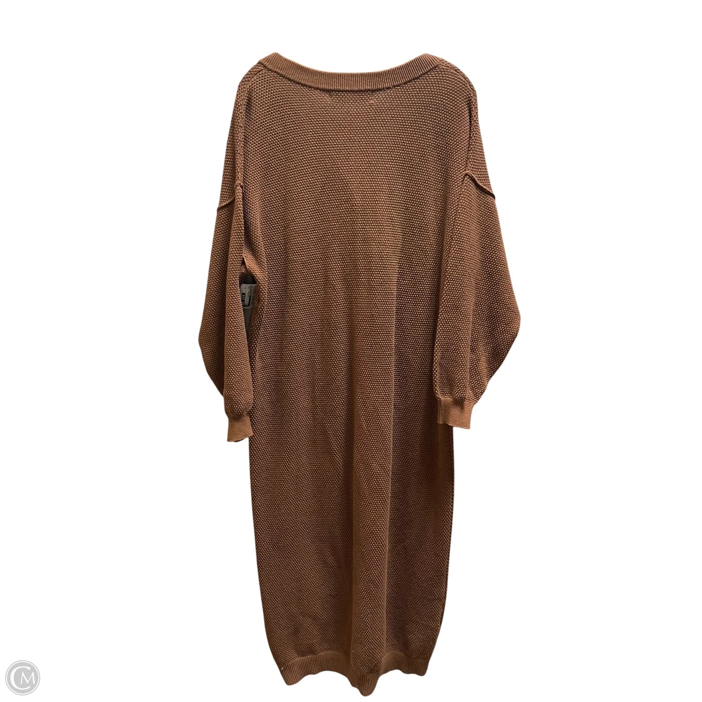 Dress Casual Midi By Free People In Brown, Size: M