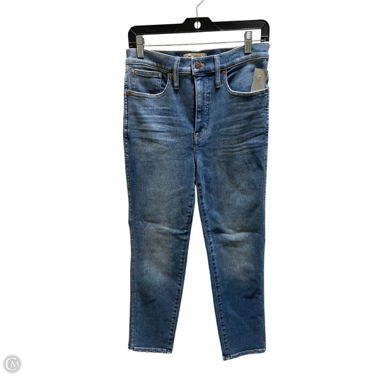 Jeans Wide Leg By Madewell In Blue Denim, Size: 6