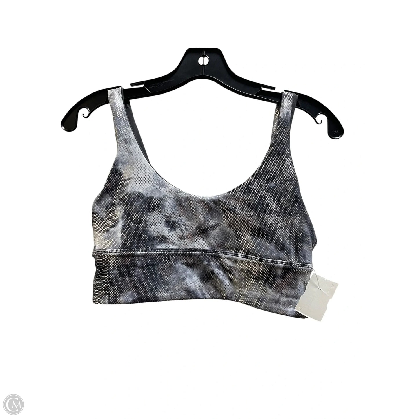 Athletic Bra By Lululemon In Silver, Size: 6