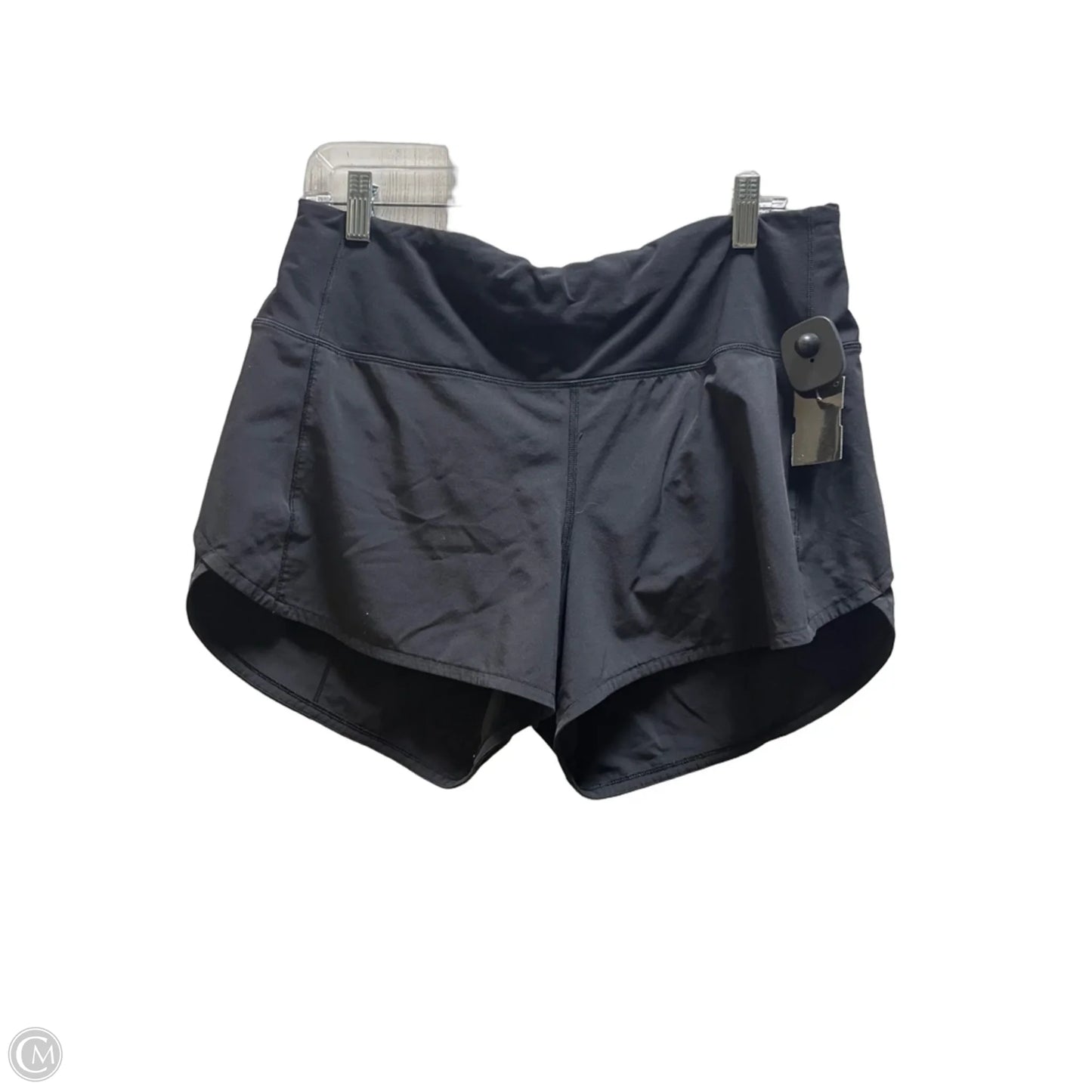 Athletic Shorts By Lululemon In Black, Size: 10