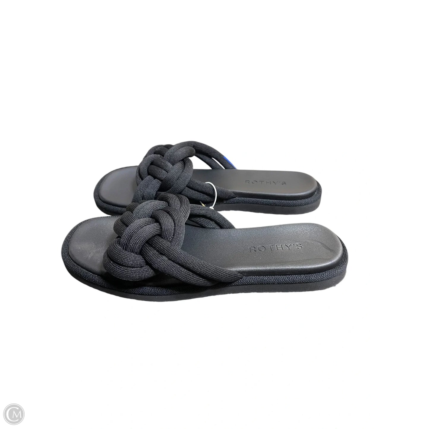 Sandals Flats By Rothys In Black, Size: 7.5