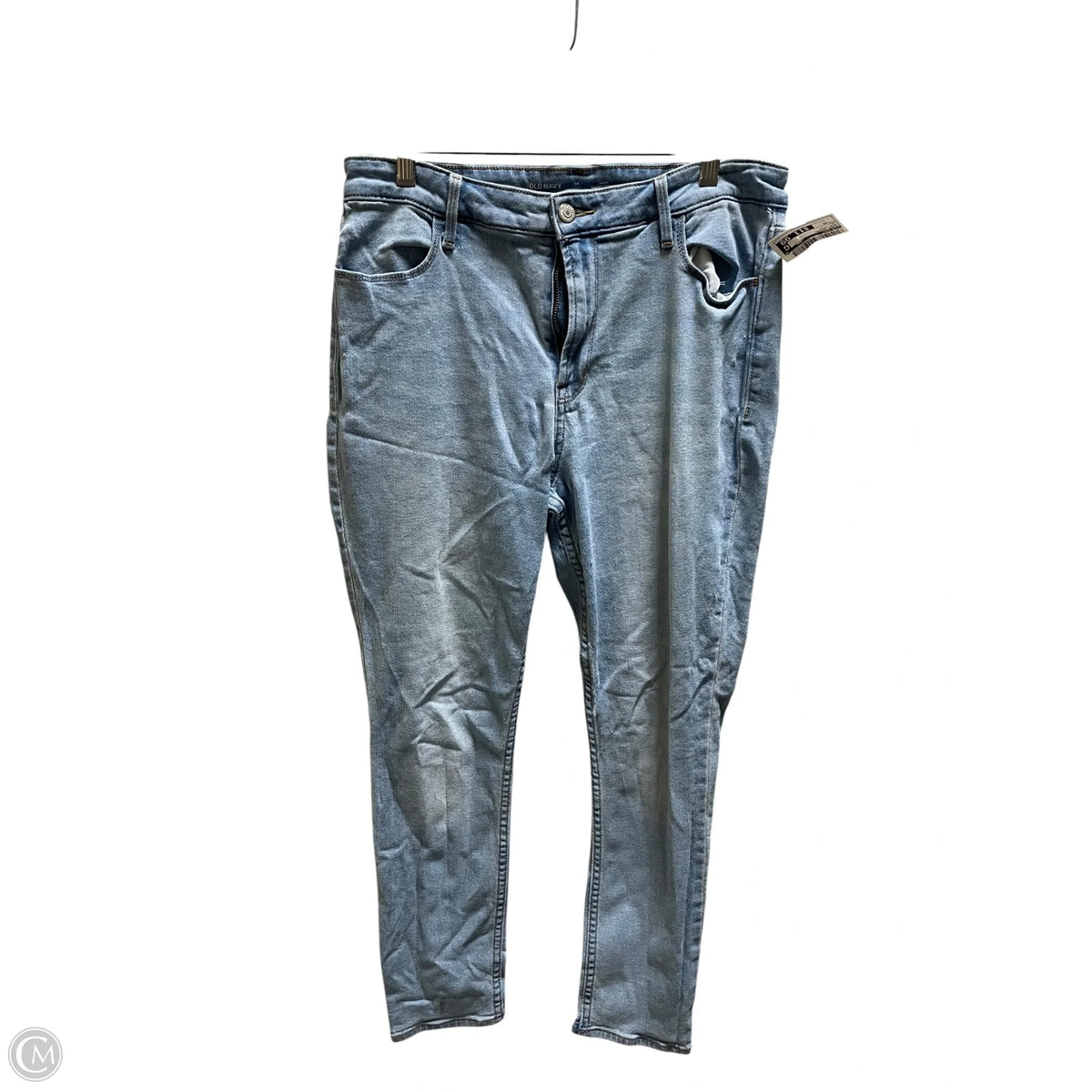 Jeans Skinny By Old Navy In Blue Denim, Size: 14