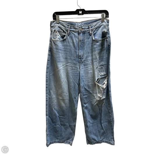 Jeans Straight By Etica In Blue Denim, Size: 4