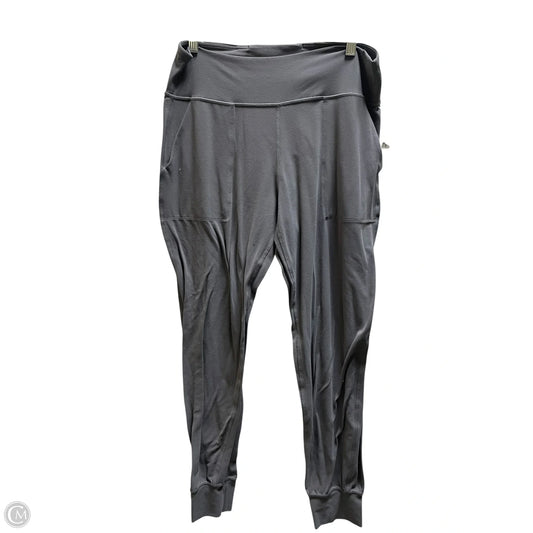Athletic Pants By Lululemon In Grey, Size: 12