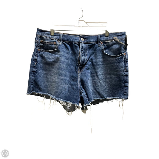 Shorts By American Eagle In Blue Denim, Size: 14