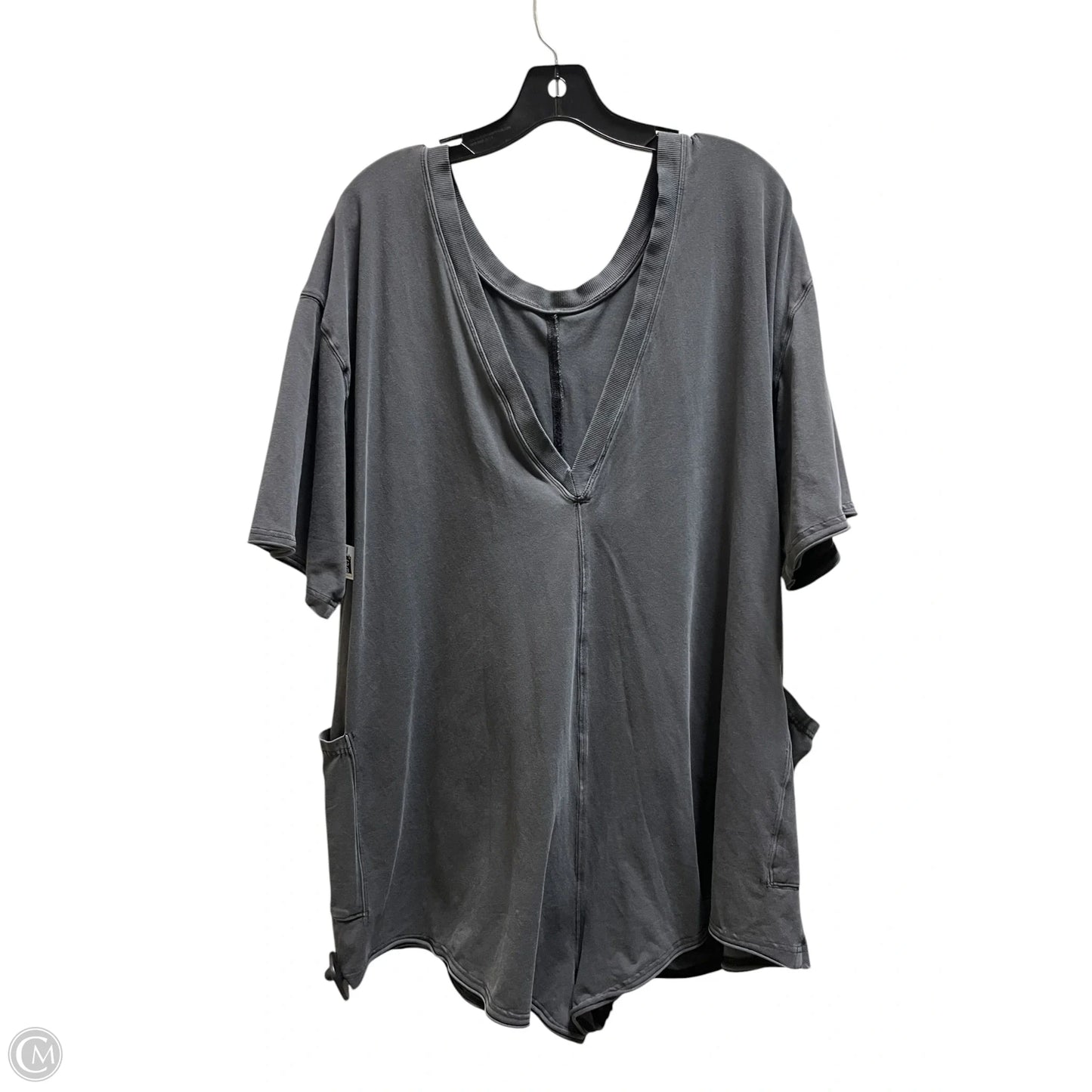 Romper By Free People In Grey, Size: L