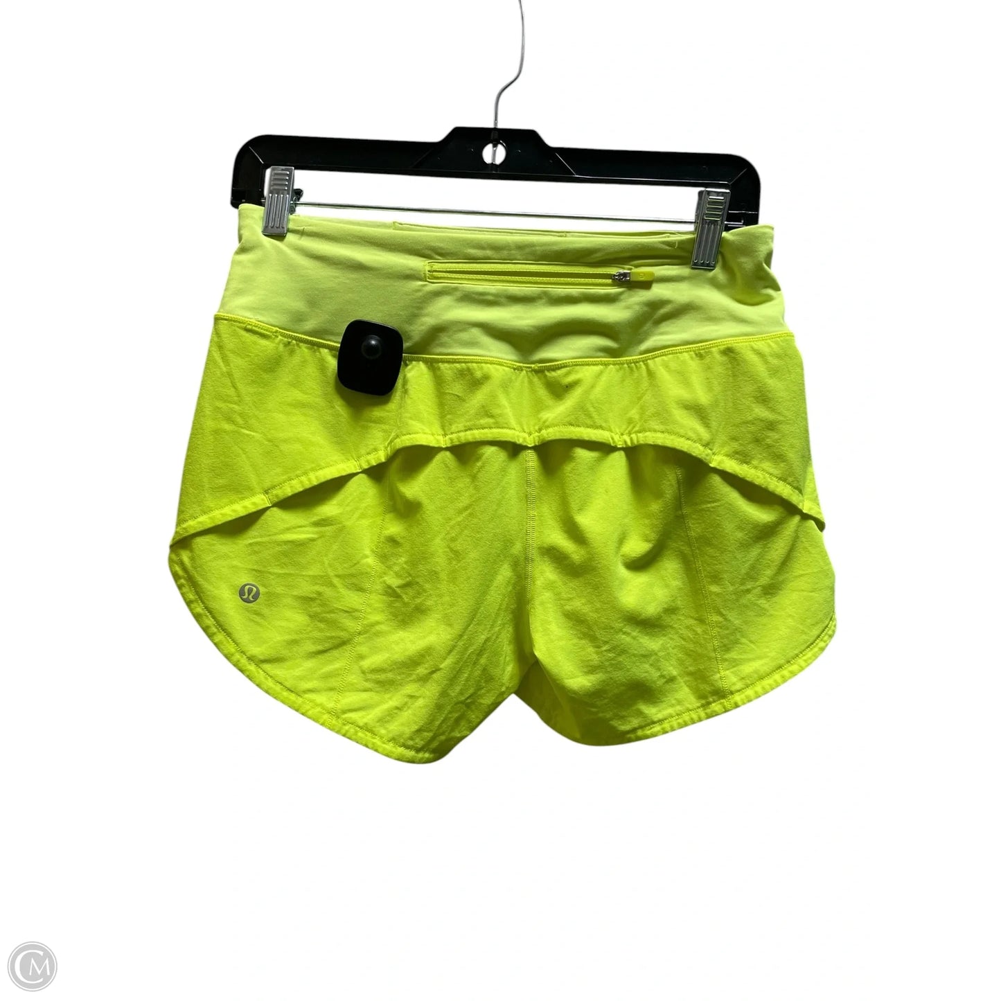 Athletic Shorts By Lululemon In Green, Size: 4