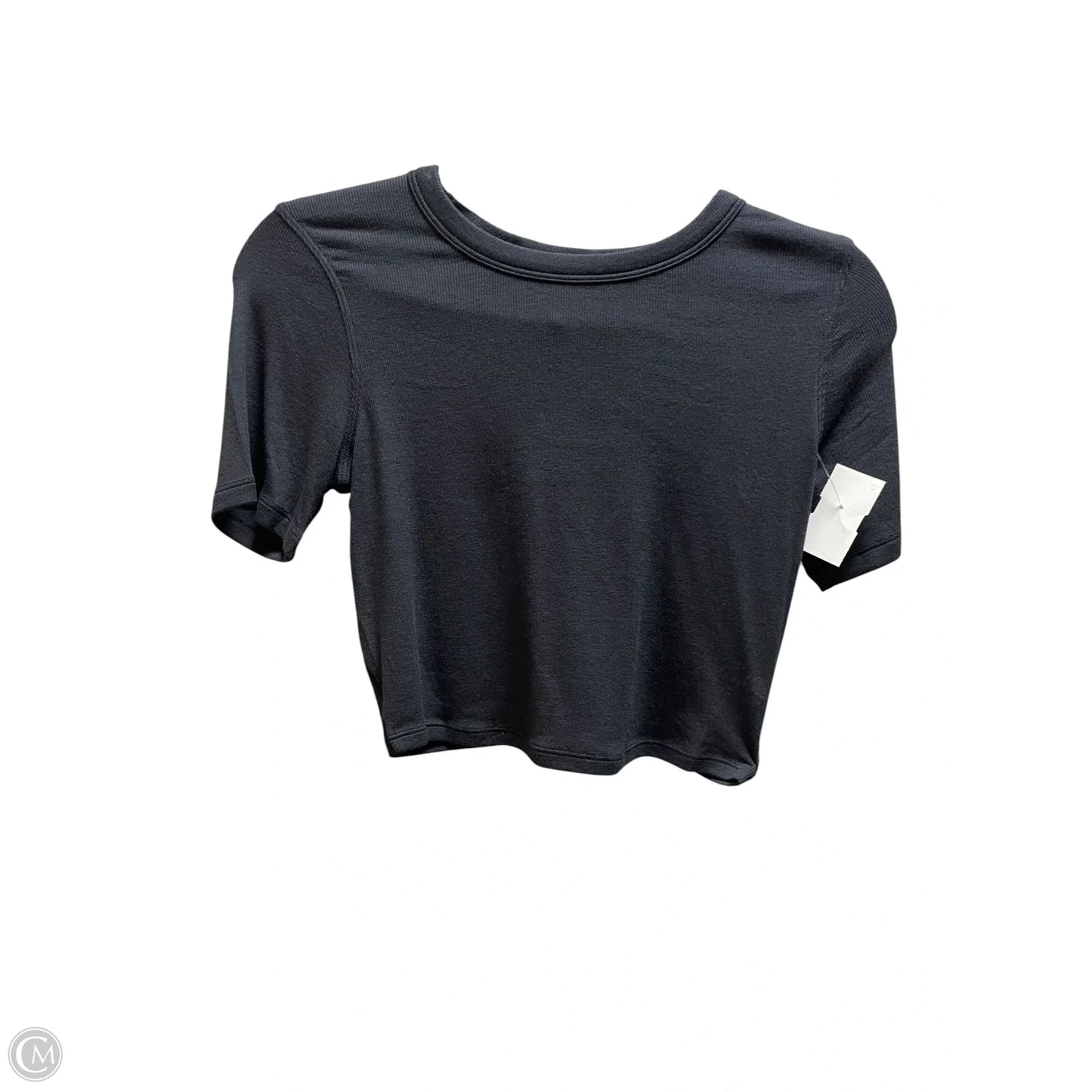 Top Short Sleeve By Lululemon In Black, Size: S