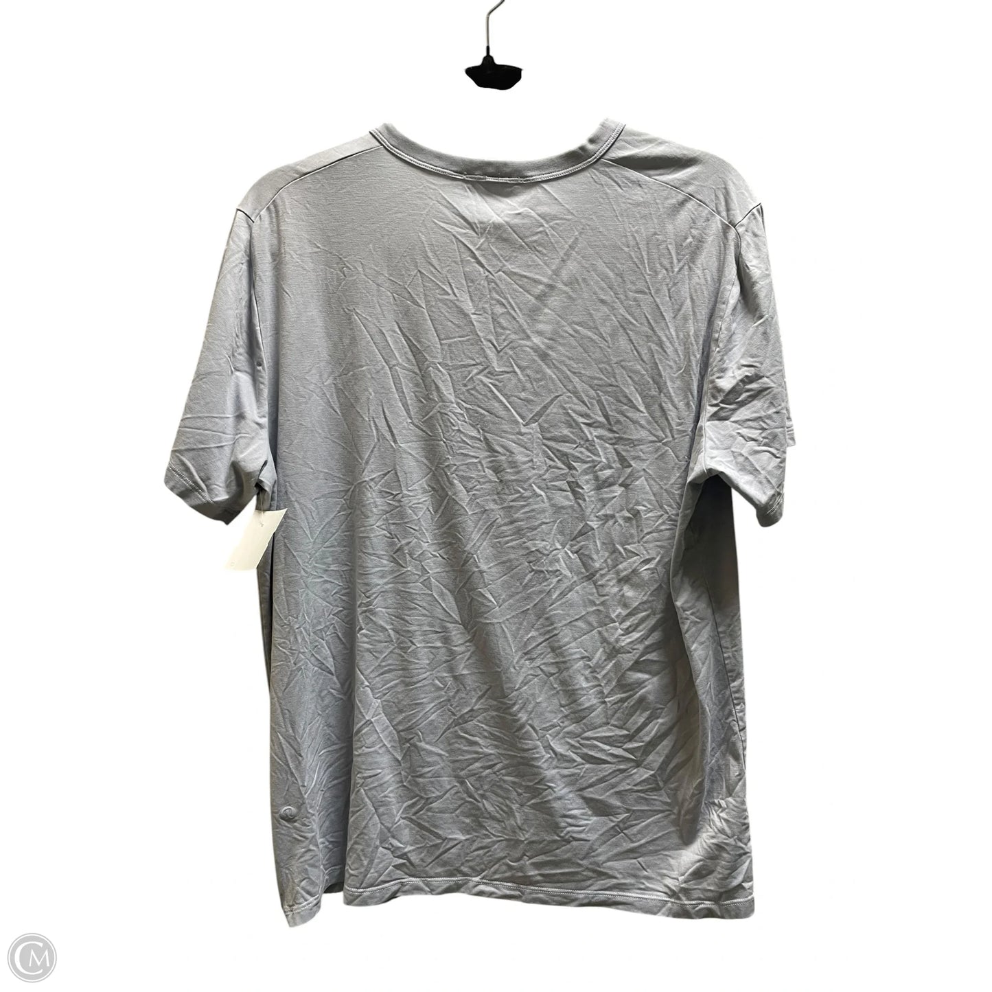 Top Short Sleeve By Lululemon In Blue, Size: M