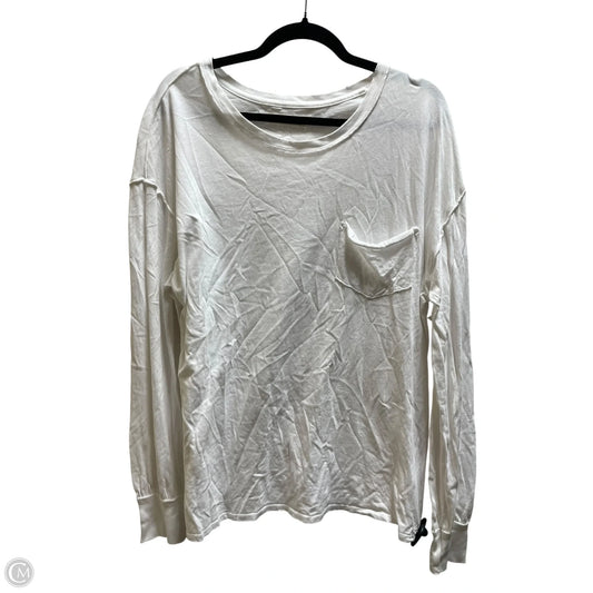 Top Long Sleeve By We The Free In White, Size: S