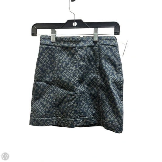 Skirt Mini & Short By Free People In Navy, Size: 0