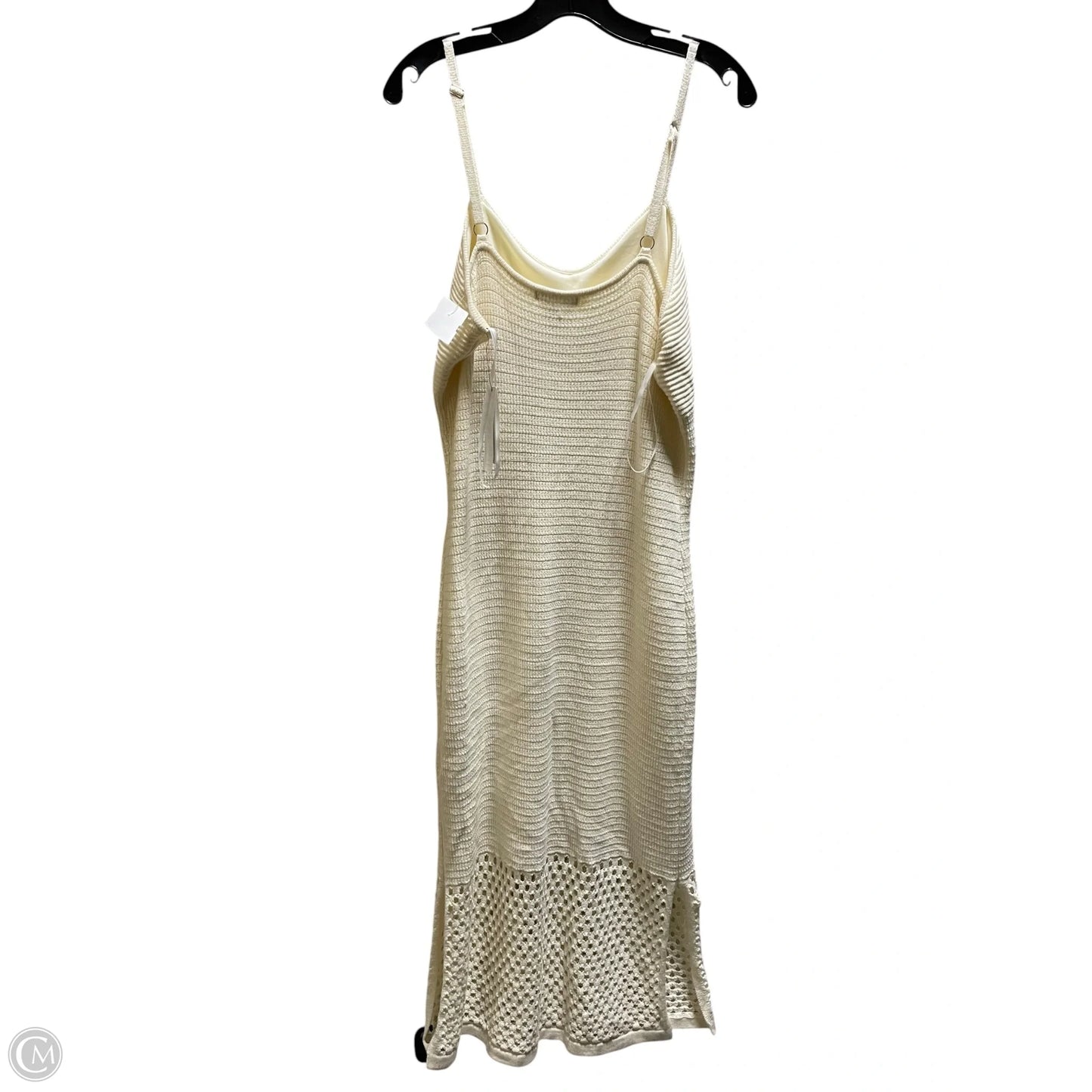 Dress Casual Maxi By Clothes Mentor In Cream, Size: 2x