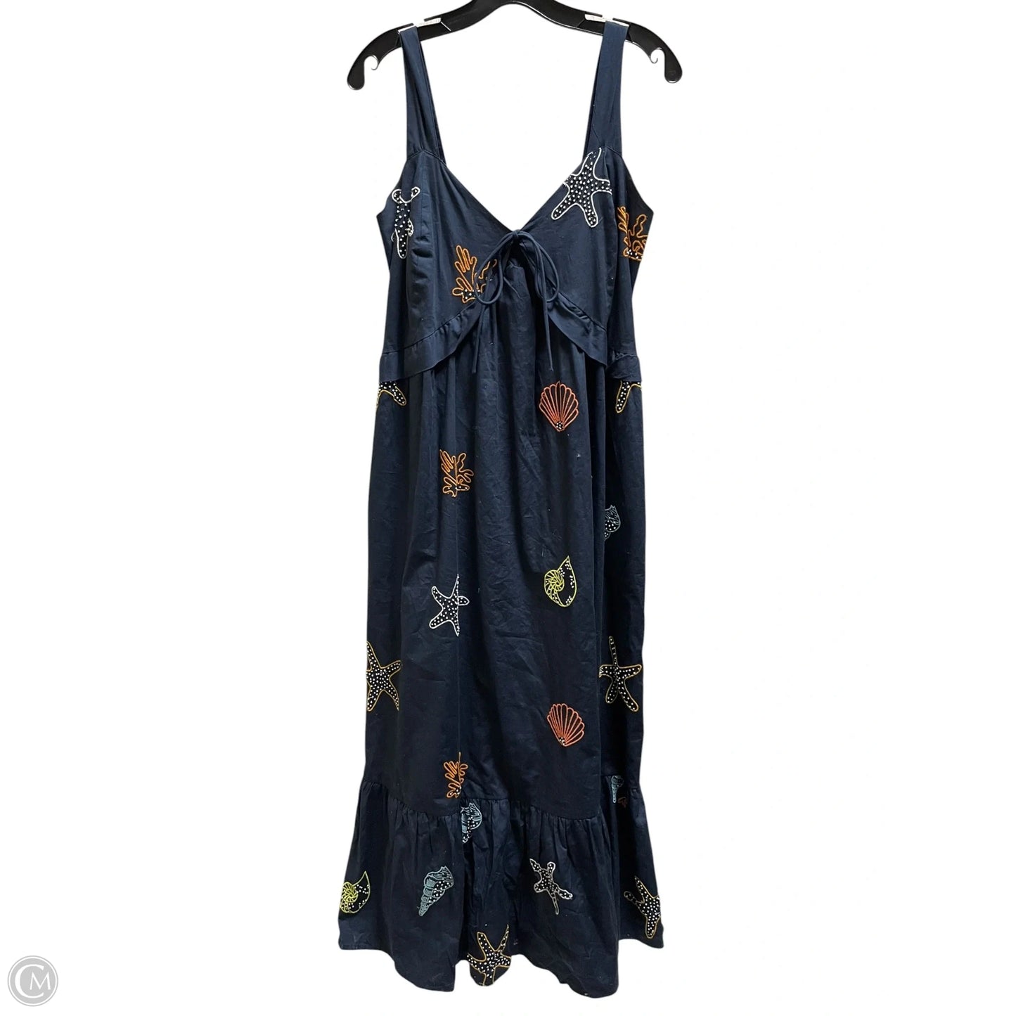 Dress Casual Maxi By Clothes Mentor In Navy, Size: L