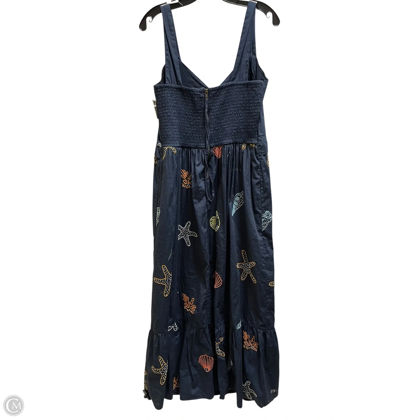 Dress Casual Maxi By Clothes Mentor In Navy, Size: L